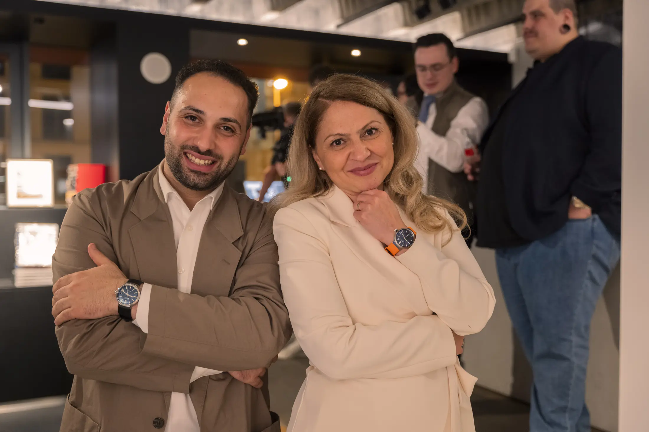 Gäste beim Leica Watch Event