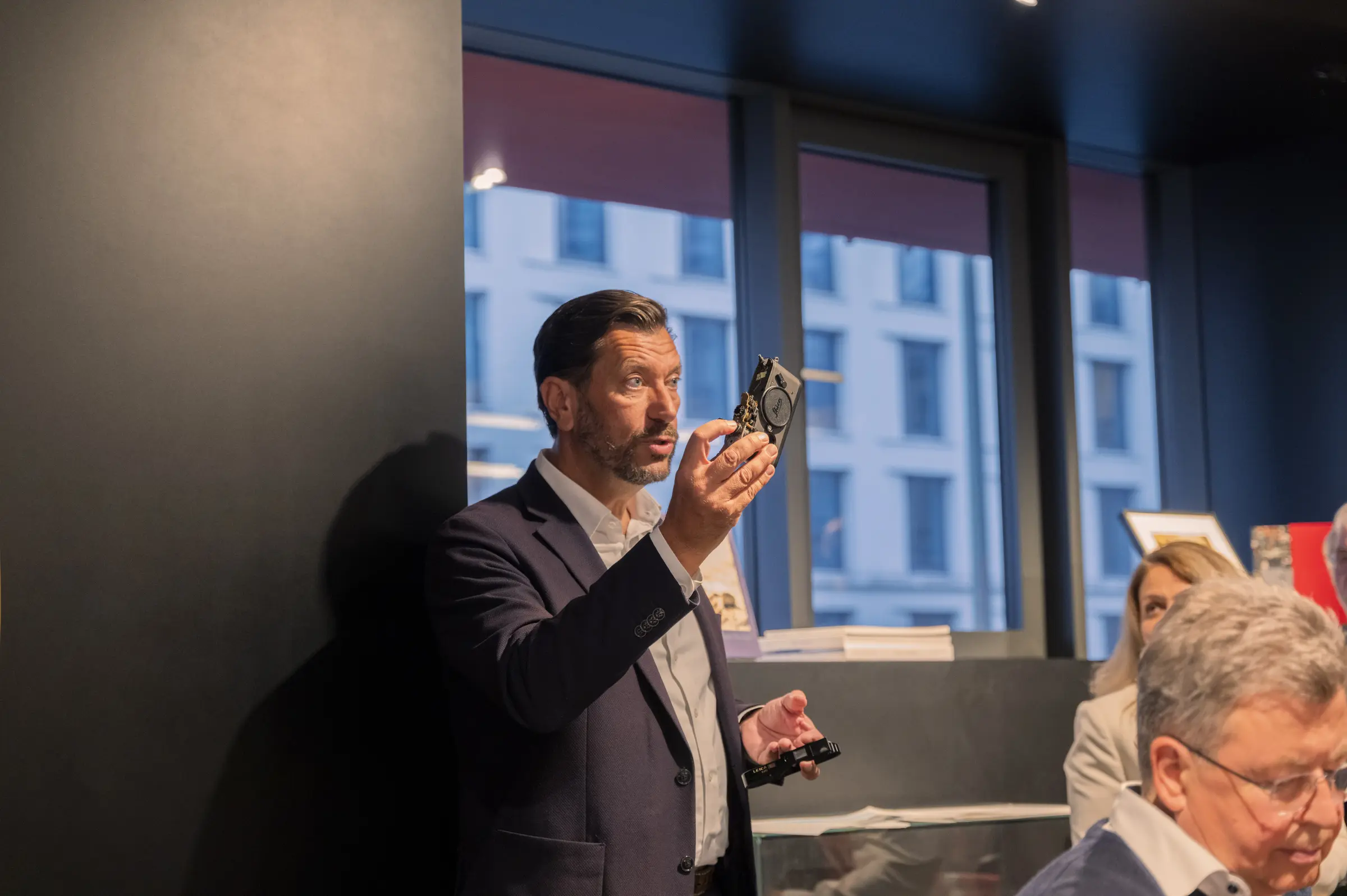Speaker beim Leica Watch Event